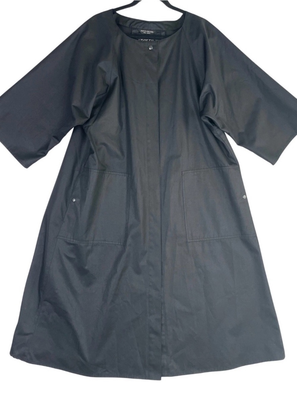 Adolfo ll Black Women's Lightweight Coat - size XL